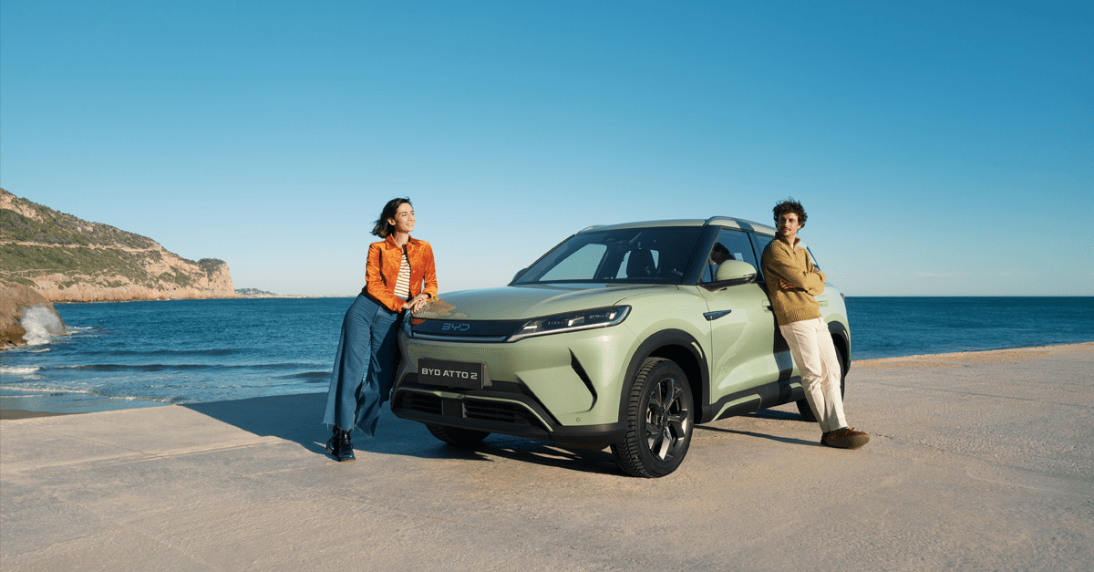 Profitez de la BYD Atto 2 à partir de 32 990€. ou de 289€ TTC/mois* !