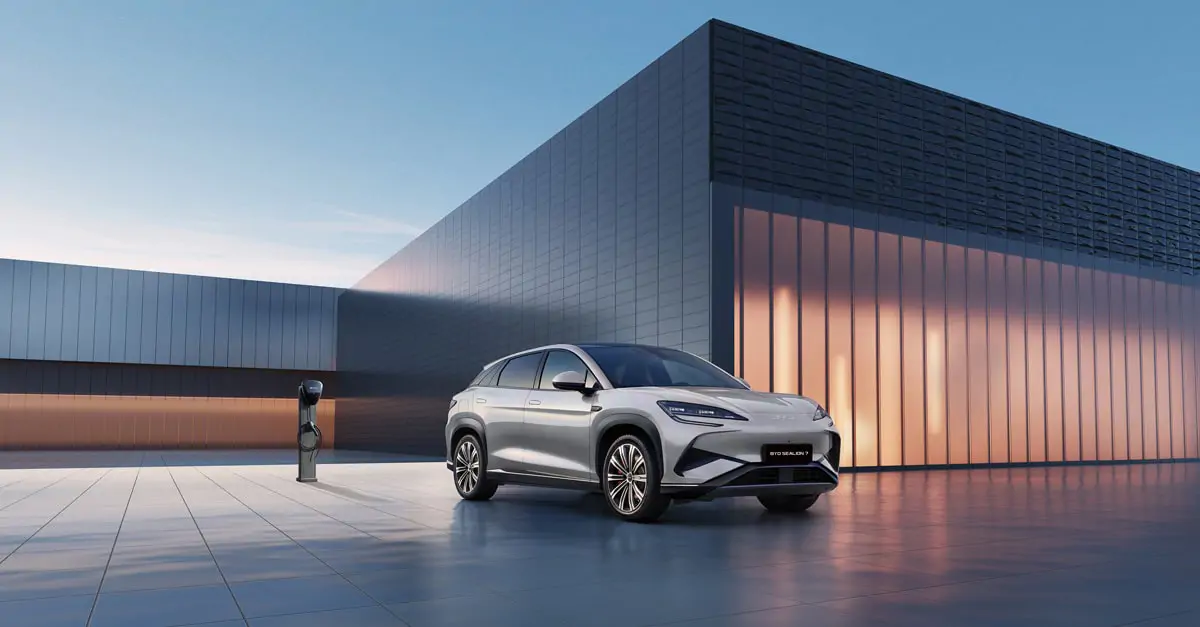 Profitez du BYD Sealion 7 à partir de 43 990€ ou de 499€ TTC/mois* !