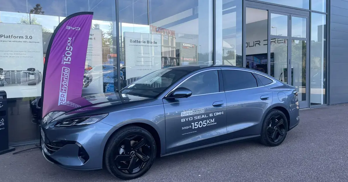 La nouvelle BYD Seal 6 DM-I présentée lors des Journées Portes Ouvertes de Septembre !