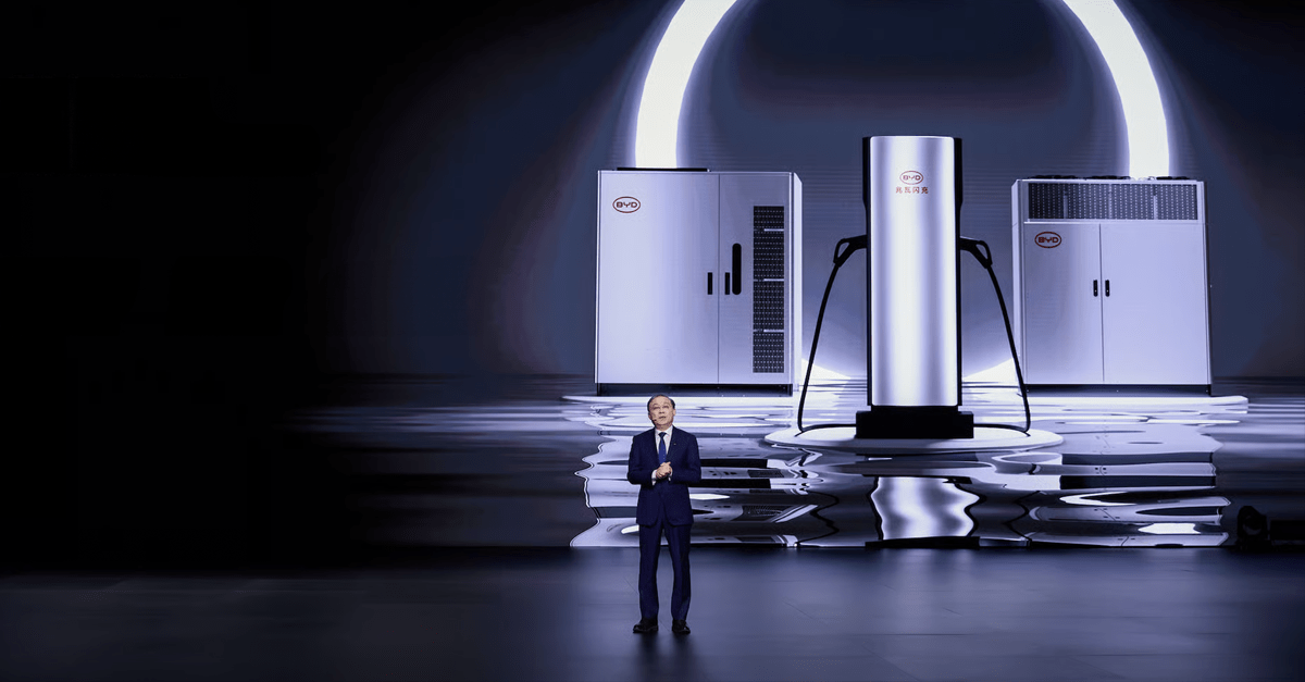 Borne de recharge BYD : BYD va t-il révolutionner l'électrique avec ses nouveaux superchargeurs 1360 kW ?