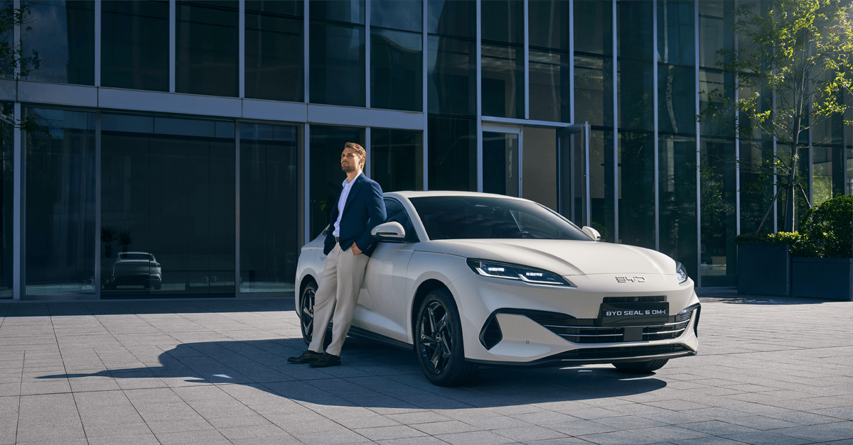 Profitez de la BYD Seal 6 Berline à partir de 32 990€ ou de 359€ TTC/mois* !