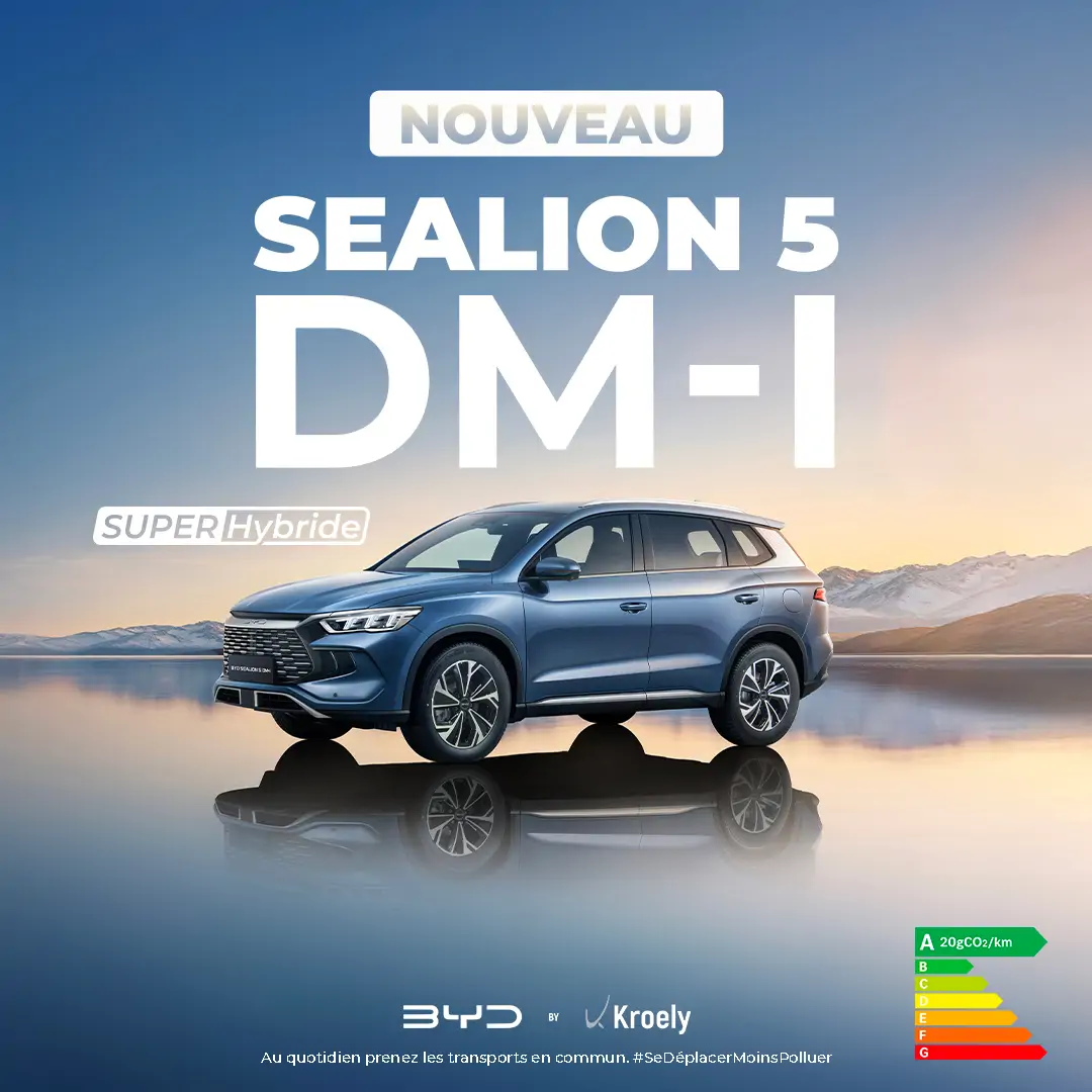 Le nouveau BYD SEALION 5 DM-i