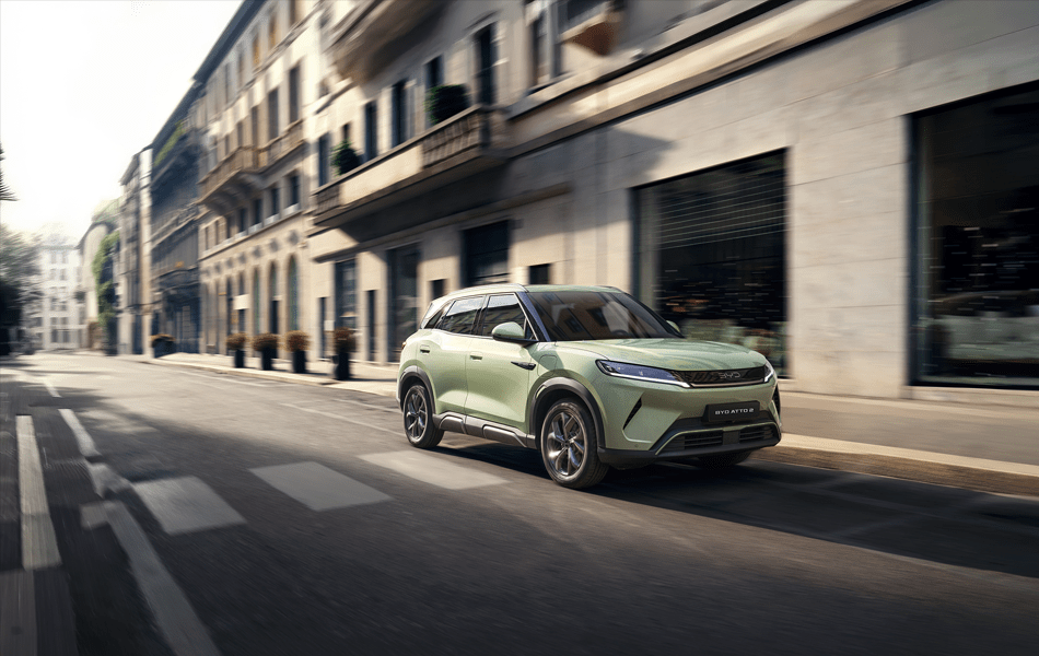BYD Atto 2 en ville