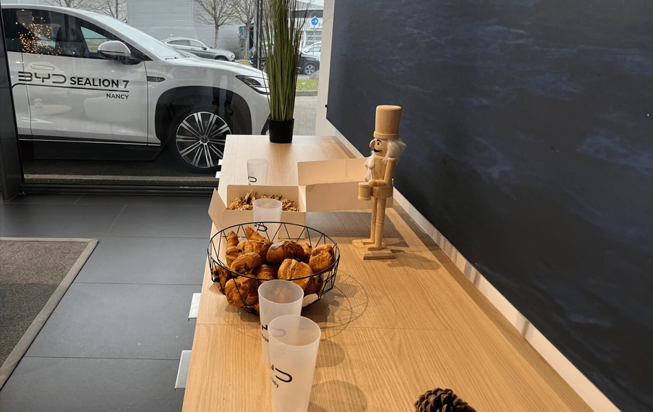 Sealion 7 dans la concession BYD Kroely Strasbourg