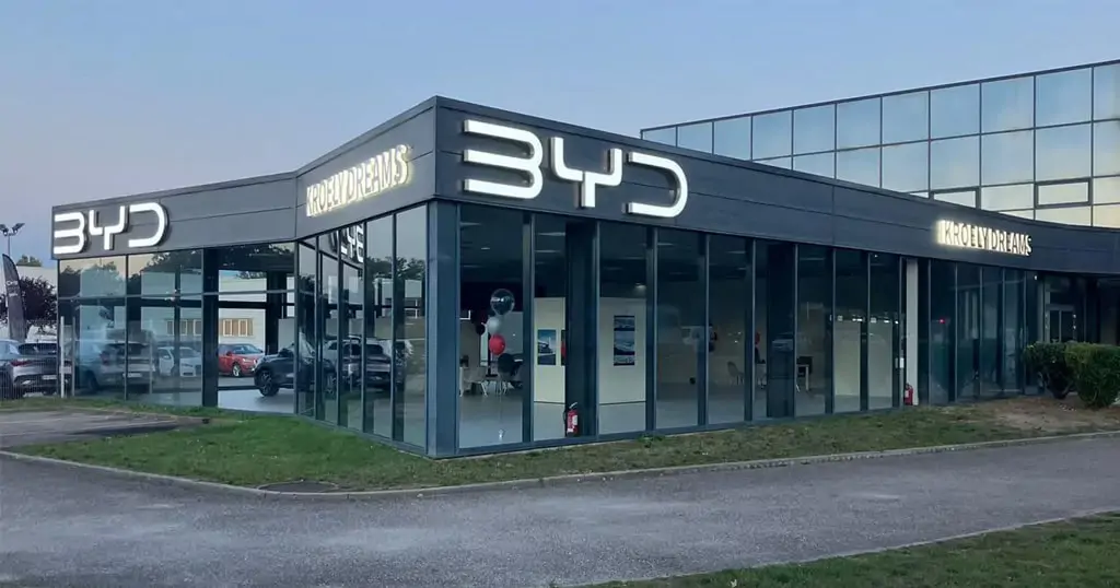 concession BYD à Strasbourg