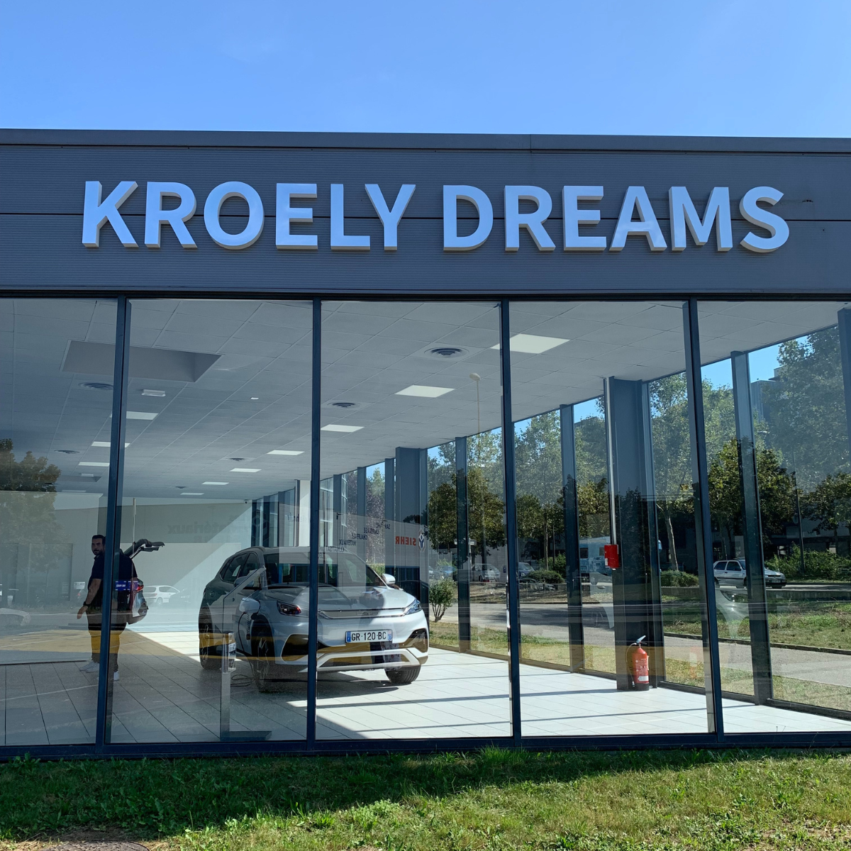 Photo de la concession BYD Strasbourg