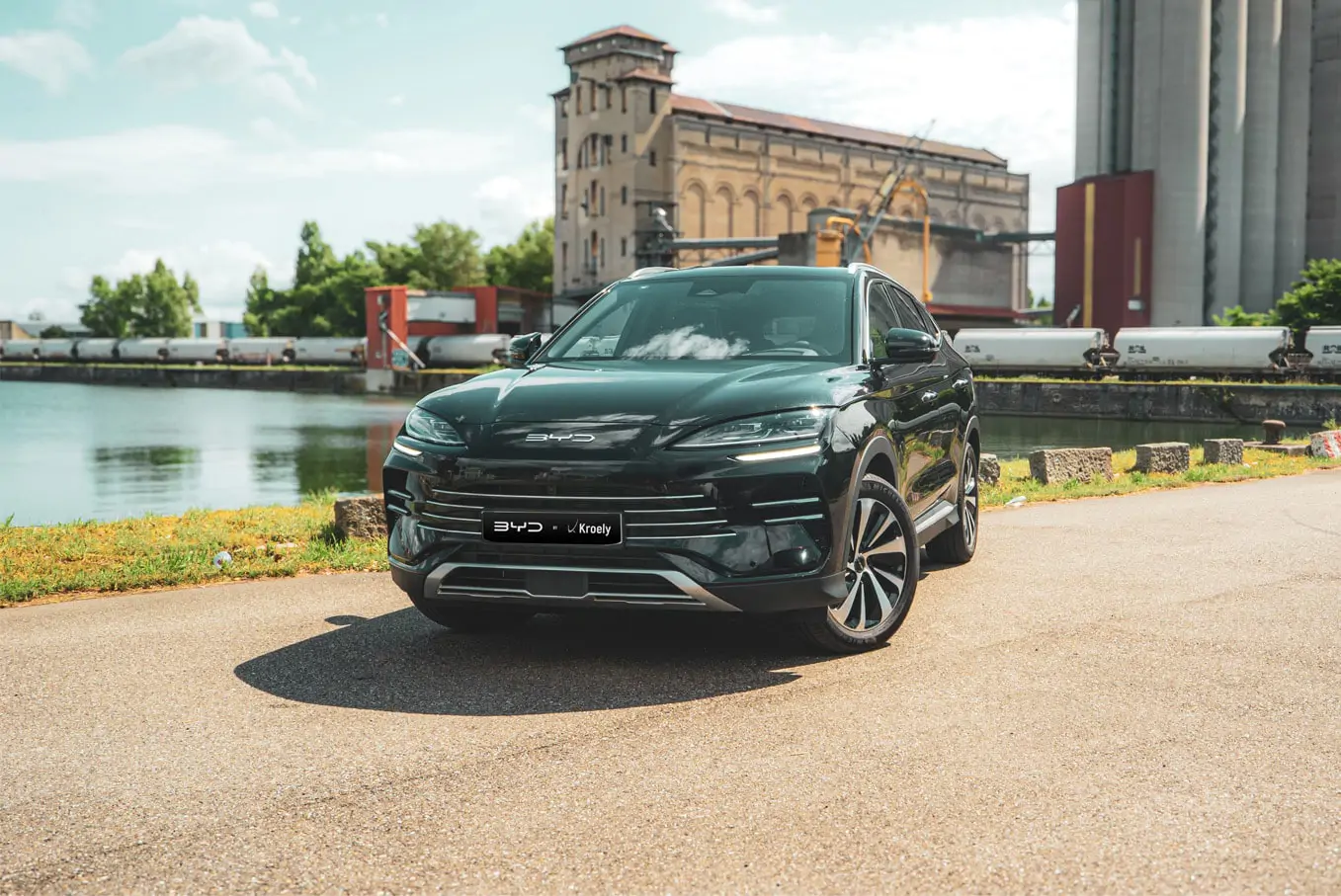 BYD Seal U au Port autonome de Strasbourg