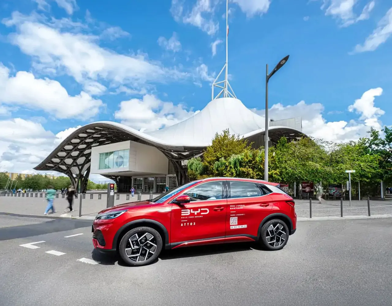 BYD dans les rues de Metz