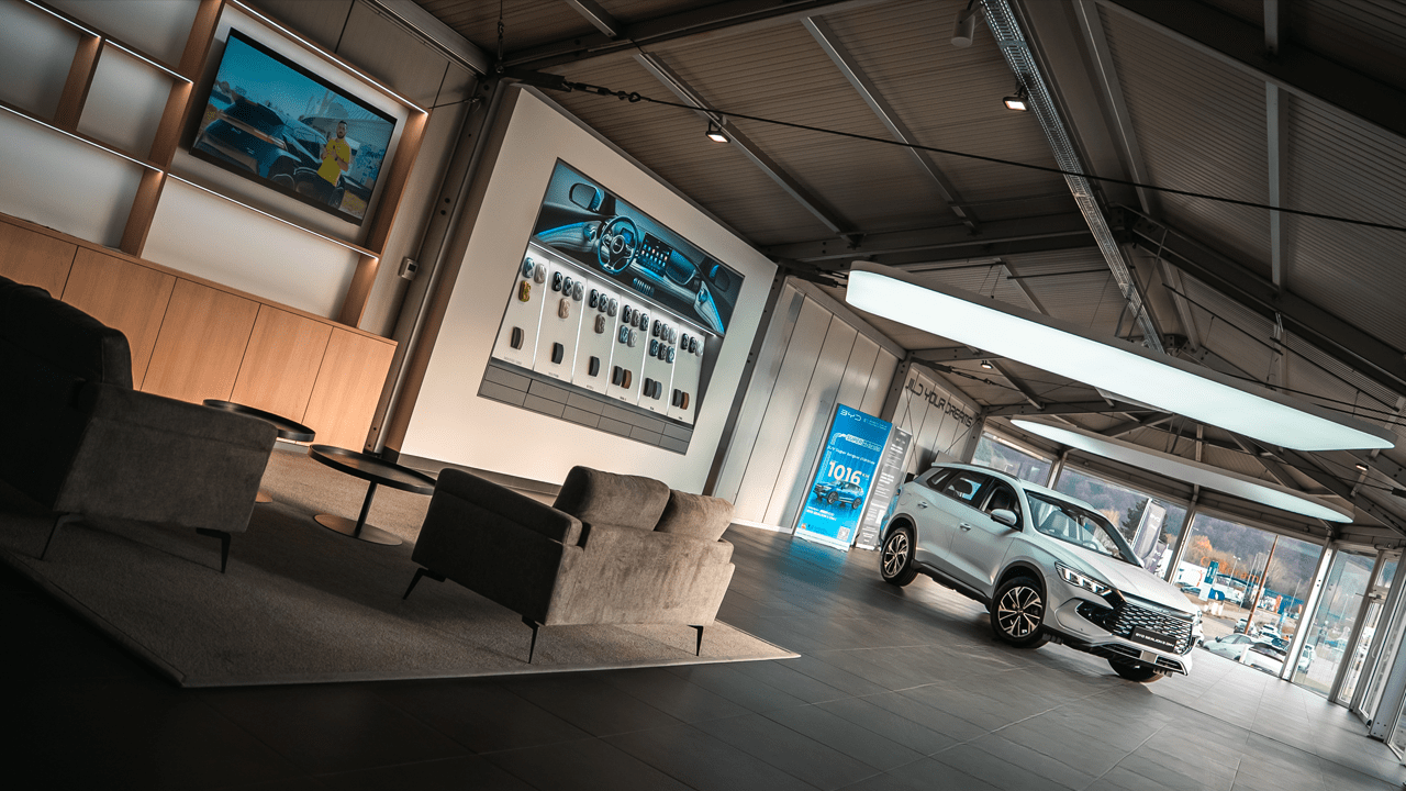 BYD Sealion 5 dans la concession BYD Forbach