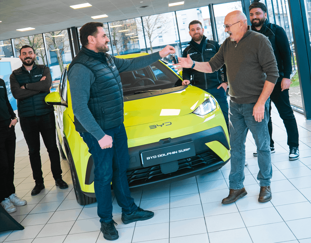 Remise des clefs Dolphin Surf