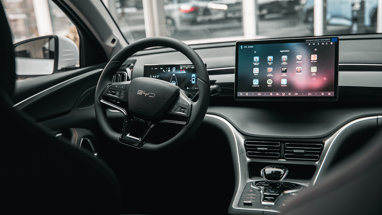 Tableau de bord du BYD Sealion 5