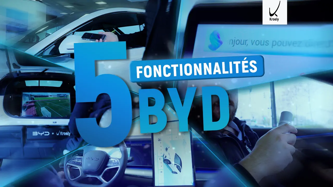 Les 5 fonctionnalités de BYD disponibles en vidéo