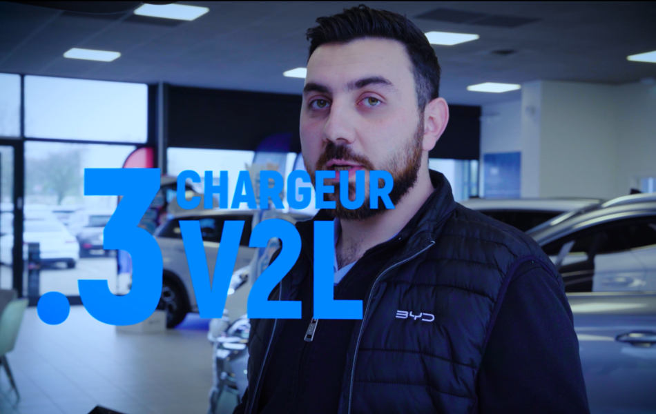 Présentation de la fonction V2L de BYD